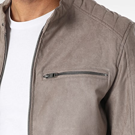Jack And Jones - Veste Zippée Dylan Marron Clair