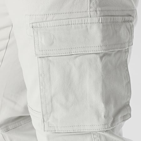 Only And Sons - Pantalon Cargo Cam Stage Gris Clair