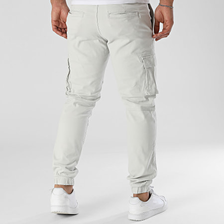 Only And Sons - Pantalon Cargo Cam Stage Gris Clair