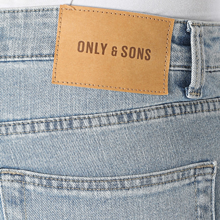 Only And Sons - Jean Slim Loom Bleu Denim
