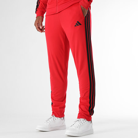 Adidas Sportswear - Ensemble De Survetement A Bandes 3 Stripes JI8852 Rouge