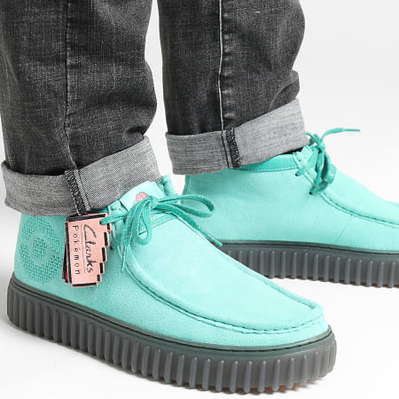 Clarks - Torhill Explore Pokemon Florizarre Zapatos de ante turquesa