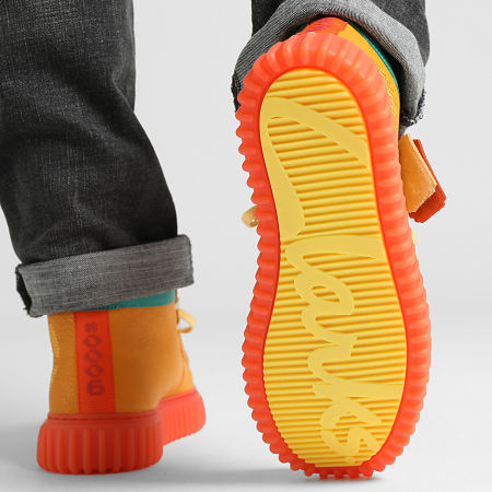Clarks - Chaussures Torhill Explore Pokemon Dracaufeu Orange Leather
