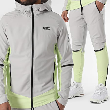 Comme Des Loups - Fato de treino Fazer cinzento verde claro