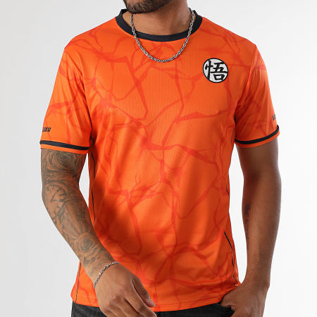 Dragon Ball Z - Maillot Collector Jersey Goku Kanji Chest Orange