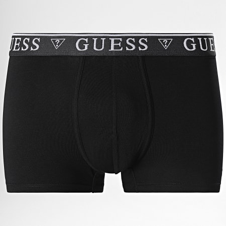 Guess - Lot De 5 Boxers U4YG16-K6YW1 Noir Gris Chiné Blanc Vert Kaki Turquoise