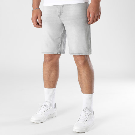 LBO - Short Jean Relaxed 3581 Gris Denim