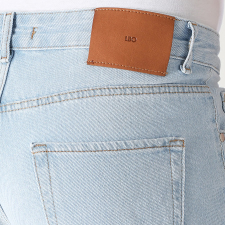 LBO - Short Jean Relaxed 3582 Bleu Denim