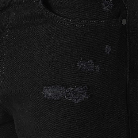 LBO - Short Jean Relaxed Destroys 3587 Black