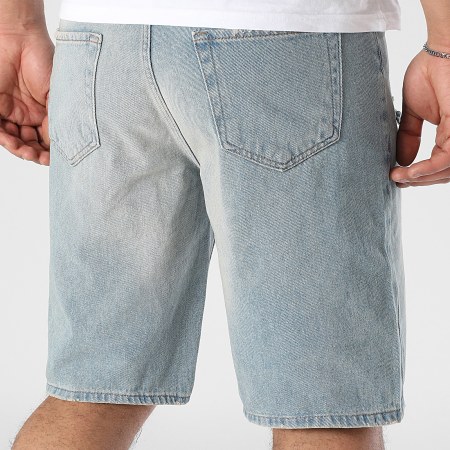 LBO - Short Jean Relaxed Destroys 3695 Bleu Denim