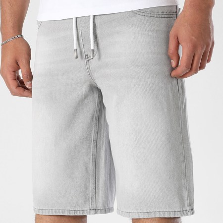 LBO - Baggy Fit Jean Jogger Shorts 3696 Grey