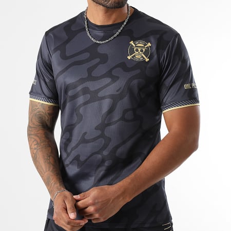 One Piece - Maillot Collector Jersey Mugiwara Noir Doré