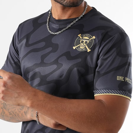 One Piece - Maillot Collector Jersey Mugiwara Noir Doré