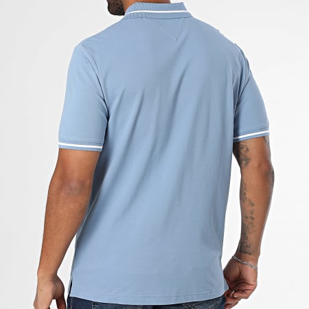 Tommy Jeans - Polo Manches Courtes Tipped 0745 Bleu Clair