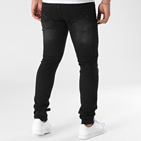 Zelys Paris - Jean Skinny Kol Noir