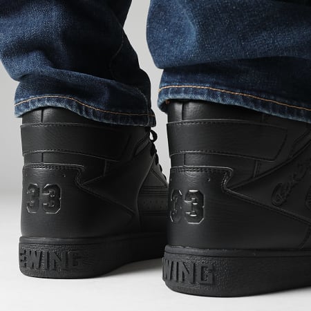Ewing Athletics - Rebound 33 Hi Non Strap Hi-Top Sneakers 1RBE004 Negro