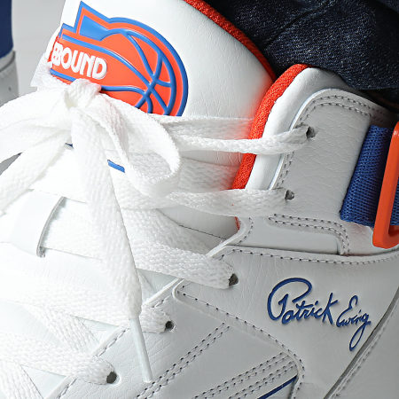 Ewing Athletics - Rebound 33 Hi Strap Hi-Top Sneakers 1RBE003 Blanco Royal
