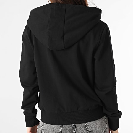 Guess - Sweat Zippé Capuche Femme O5RQ01-KCO31 Noir