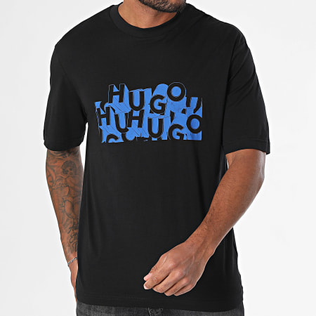 Hugo Nafralo Tシャツ NAFRALO T-shirt with accent print brand HUGO BLUE