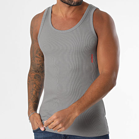HUGO - Lote de 2 camisetas de tirantes 50469790 Gris Negro
