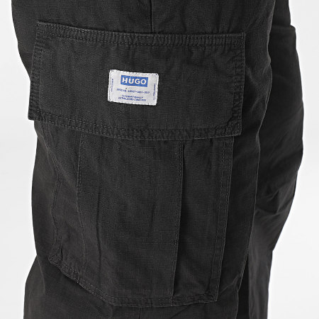 Hugo Blue - Pantalon Cargo Gabio 251D 50535406 Noir