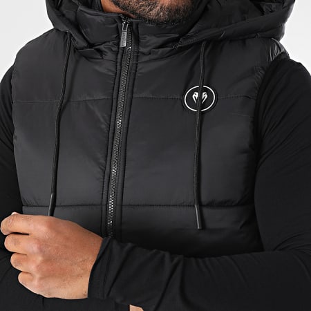 Venum - Chaqueta sin mangas UrbanGuard Negro
