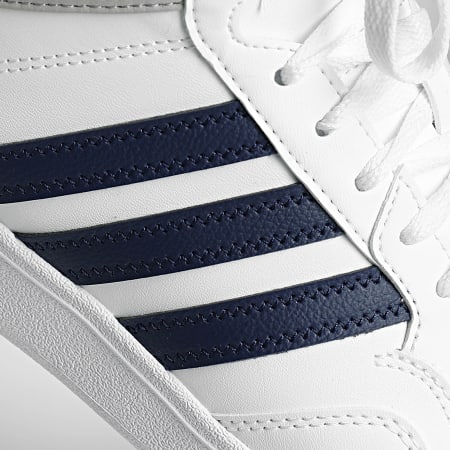 Adidas Sportswear - Baskets Montantes Hoops 4.0 Mid JQ9995 Footwear White Dark Blue Grey Two