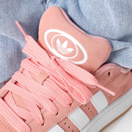 Adidas Originals - Baskets Femme Campus 00s J JI0284 Semi Pink Cloud White Gum
