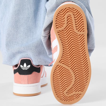Adidas Originals - Baskets Femme Campus 00s J JI0284 Semi Pink Cloud White Gum