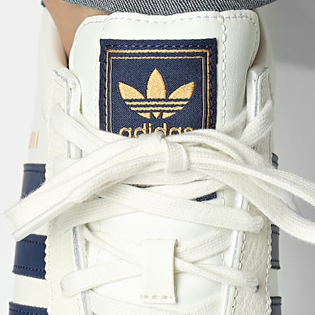 Adidas Originals - Baskets Samoa JQ0047 Off White Dark Blue Gold Metallic