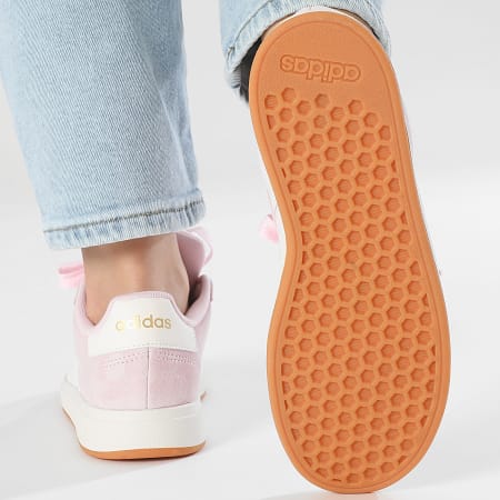 Adidas Sportswear - Baskets Femme Grand Court 00s K JP5895 Clear Pink Off White Gum