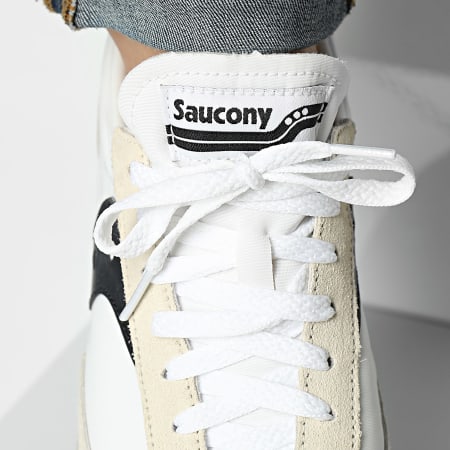 Saucony - Baskets Trainer 80 S70884 White Black - Ryses