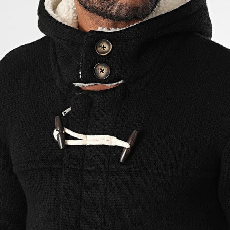 Armita - Chaleco con capucha Ashkan Negro