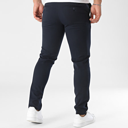 Armita - Pantalon A Pinces Bleu Marine