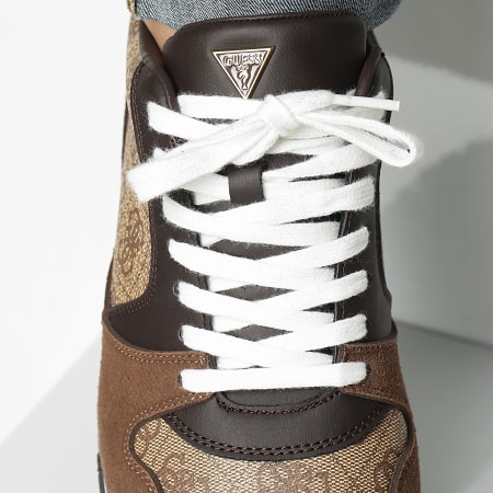 Guess - Baskets FMPAROELL12 Beige Brown