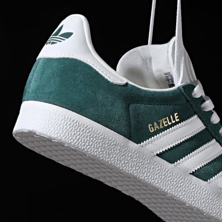 靴 adidas GAZELLE Gucci x Adidas Gazelle Leather Casual Sneakers Women's White