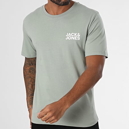 Jack And Jones - Camiseta Corp Logo Verde Claro