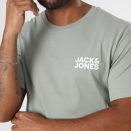 Jack And Jones - Camiseta Corp Logo Verde Claro