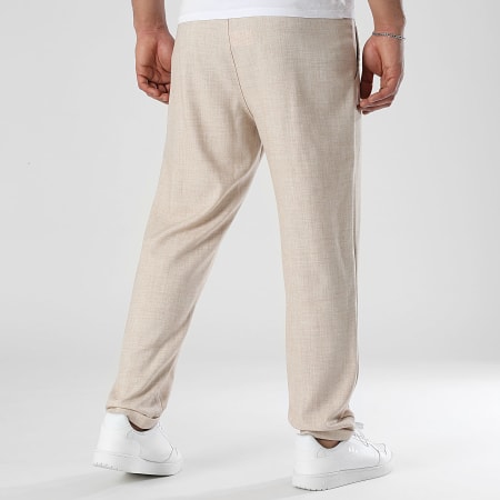 LBO - Pantalon Habillé Texturé 1716 Beige Chiné