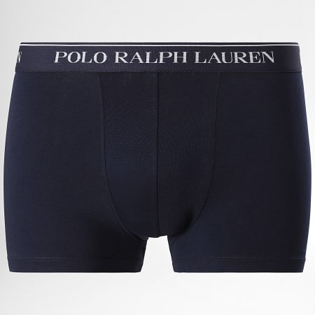 Polo Ralph Lauren - Lot De 3 Boxers Beige Bleu Clair Bleu Marine