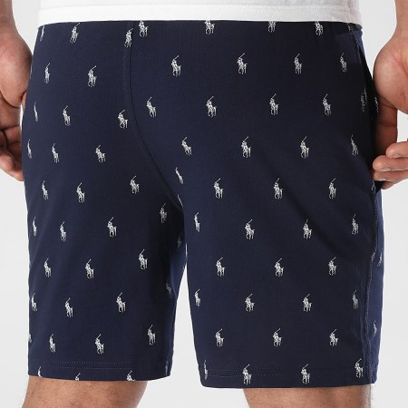 Polo Ralph Lauren - Short Jogging All Over Player Bleu Marine