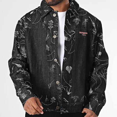Sixth June - Veste Jean 500 Noir
