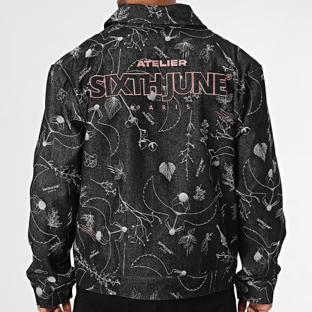 Sixth June - Veste Jean 500 Noir