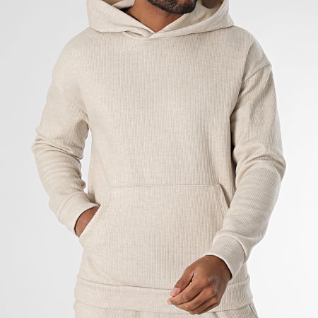 Uniplay - Ensemble De Survetement Beige Chiné