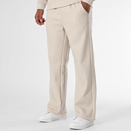 Uniplay - Ensemble De Survetement Beige Chiné
