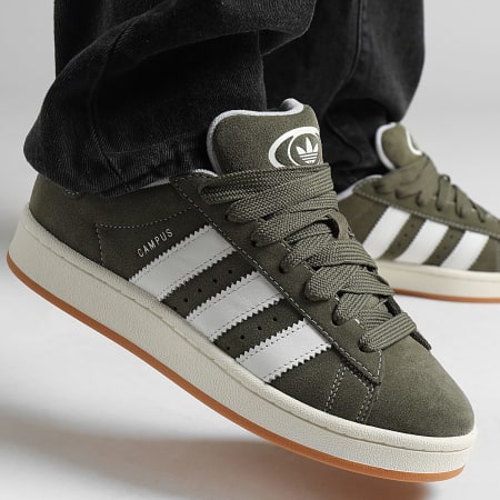 Adidas Originals - Baskets Campus 00s JR8162 Olive Strata Footwear White Off White