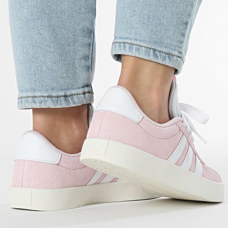 Adidas Sportswear - Baskets Femme VL Court 3.0 JP5325 Clear Pink Footwear White Off White