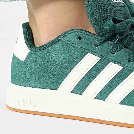 Adidas Sportswear - Baskets Femme Grand Court 00s K JP5893 Collegiate Green Off White Gum 10