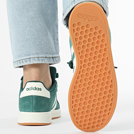 Adidas Sportswear - Baskets Femme Grand Court 00s K JP5893 Collegiate Green Off White Gum 10