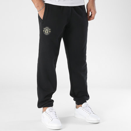 Adidas Sportswear - Pantalon Jogging Manchester United JF0361 Noir Doré